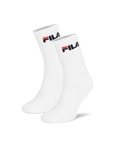 Fila Skarpety Wysokie Męskie F4401-AW24 (2-pack) Biały - Skarpetki męskie - miniaturka - grafika 1
