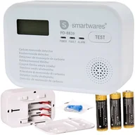 Czujniki czadu, dymu, gazu - Czujnik Czadu Tlenku Węgla BATERYJNY SMARTWARES Bezpieczeństwo w Twoim Domu - miniaturka - grafika 1