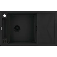 Zlewozmywaki - Deante Magnetic Zlewozmywak granitowy magnetyczny 1-komorowy z ociekaczem - nero ZRM_N113 ZRM N113 [16187987] - miniaturka - grafika 1