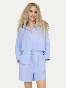 ONLY Koszula Augusta 15347661 Niebieski Loose Fit - Koszule damskie - miniaturka - grafika 1