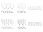 Kieliszki - ERNESTO® Kieliszki do wina \ kieliszki do szampana \ kieliszki do wody, 6 sztuk - miniaturka - grafika 1