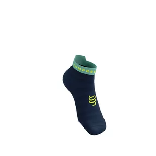 COMPRESSPORT Skarpetki do biegania PRORACING SOCKS V4 ULTRALIGHT RUN LOW blues/shell blue - Skarpetki sportowe męskie - miniaturka - grafika 3