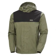 Kurtki męskie - Męska Kurtka HELLY HANSEN VANCOUVER RAIN JACKET 53935_421 – Oliwkowy - miniaturka - grafika 1
