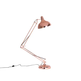 Shumee Lampa podłogowa Shumee Lampa podłogowa regulowana metalowa miedziana PARANA 71486 - Lampy stojące - miniaturka - grafika 1