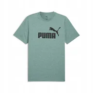 Koszulki męskie - PUMA KOSZULKA ESS NO.1 LOGO HEATHER 68255130 r L - miniaturka - grafika 1