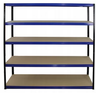 Regał Helios magazynowy metalowy HBN_196X150X50_5_175 ilość półek 5 nośność 175 kg / Wamar-Sosenka - Szafy i regały magazynowe Regał Helios magazynowy metalowy HBN_196X150X50_5_175 ilość półek 5 nośność 175 kg / Wamar-Sosenka - Szafy i regały magazynowe - miniaturka - grafika 1