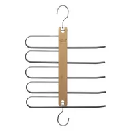 Wieszaki do szafy - 5five Simply Smart Drewniany wieszak na spodnie, 5 par - miniaturka - grafika 1