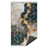 Dywany - Biało-morski dywan odpowiedni do prania 160x230 cm – Mila Home - miniaturka - grafika 1