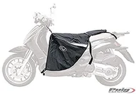 Akcesoria motocyklowe - Puig uniwersalne pokrowce na nogi do skutera uniwersalne 5508N czarne - miniaturka - grafika 1