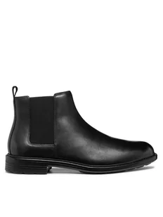 Geox Sztyblety U Walk Pleasure U46CGA 00043 C9999 Czarny - Sztyblety męskie - miniaturka - grafika 1