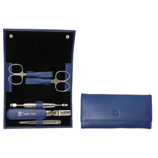 ZWILLING Manicure BT Klasyczny Inox Zwilling niebieska skóra 5 szt 5 - Zestawy do manicure i pedicure - miniaturka - grafika 1