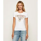 Koszulki i topy damskie - GUESS T-shirt Slim Fit - miniaturka - grafika 1