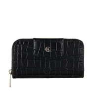 Portfele - Damski portfel skórzany z suwakiem Canaletto croco PD2006s121 RFID - miniaturka - grafika 1