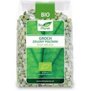 Ziarna i nasiona roślin strączkowych - Bio Planet Groch zielony ekologiczny połówki 400g 5907814660015 - miniaturka - grafika 1