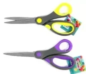Nożyczki dla dzieci - Nożyczki biurowe z elastycznym uchwytem (12szt) - Penword - miniaturka - grafika 1