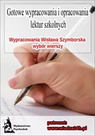 E-booki - lektury - Wypracowania - Wisława Szymborska. Wybór wierszy - miniaturka - grafika 1