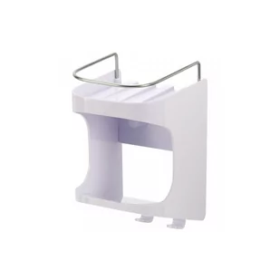 Biała samoprzylepna plastikowa półka łazienkowa Capsule − Joseph Joseph - Półki łazienkowe - miniaturka - grafika 1