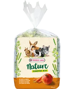 Versele-Laga VERSELE LAGA Timothy Hay Carrot & Pumpkin 500g siano tymotkowe z marchewką i dynią 424193 - Karma dla gryzoni - miniaturka - grafika 1