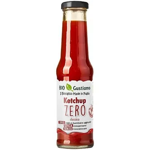 Nowy produkt - Ketchup Zero Bio 350g - Bio Gustiamo - Ketchup - miniaturka - grafika 1
