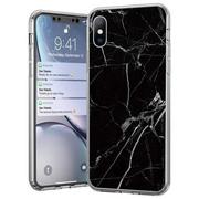 Etui i futerały do telefonów - Wozinsky Marble żelowe etui pokrowiec marmur Samsung Galaxy A31 czarny - Czarny - miniaturka - grafika 1