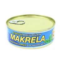 Konserwy i dania rybne - Makrela w oleju "Baltijos Konservai" 240g - miniaturka - grafika 1