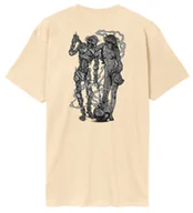 Koszulki męskie - t-shirt SANTA CRUZ Wooten Duo T-Shirt Vanilla - miniaturka - grafika 1