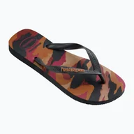 Klapki i japonki męskie - Japonki męskie Havaianas Top Camu new graphite / new graphite - miniaturka - grafika 1