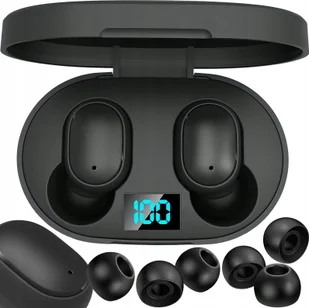 RoGer E6S TWS Wireless Headphones / IPX4 / BT5.0 - Słuchawki - miniaturka - grafika 1