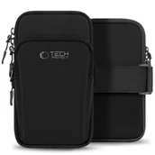Etui i futerały do telefonów - Etui TECH-PROTECT M7 Universal Sport Armband Czarny - miniaturka - grafika 1