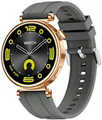 Smartwatch - Hagen HB12.110.332.5312-SET HB12 Szary + Biały Pasek - miniaturka - grafika 1