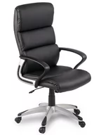 Fotele i krzesła biurowe - Plonos Fotel biurowy PLONOS 2280, czarny, - miniaturka - grafika 1