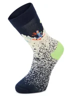 Skarpetki męskie - Happy Socks Skarpety Mężczyźni niebieski|wielokolorowy wzorzysty, 36-40 - miniaturka - grafika 1