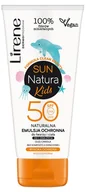 Balsamy i kremy do ciała - Lirene Sun Kids Naturalna Emulsja ochronna do twarzy i ciała od 1 d.ż. SPF50 100 ml - miniaturka - grafika 1