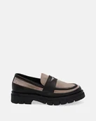 Mokasyny damskie - Skórzane mokasyny - Venezia - miniaturka - grafika 1