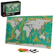 Klocki - LEGO Art Mapa świata 31203 - miniaturka - grafika 1