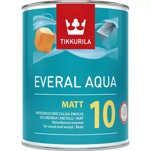 Tikkurila farba Everal Aqua Matt 10 C 0,9l matowa - Farby zewnętrzne - miniaturka - grafika 1
