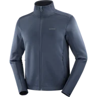 Bluzy męskie - BLUZA MĘSKA SALOMON OUTLINE WARM FZ M C24749 - miniaturka - grafika 1