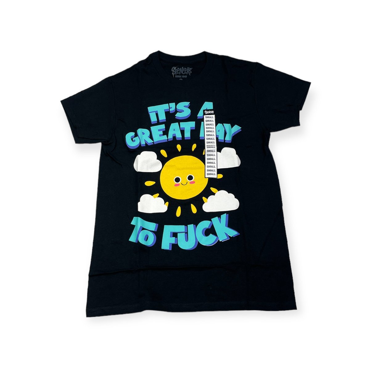 Koszulka T-shirt męski okrągły dekolt SPENCER'S NADRUK XL