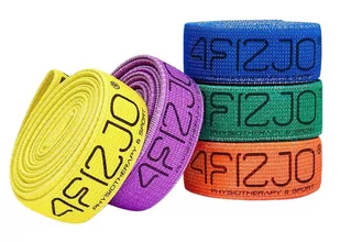 Długa guma oporowa Power Band do treningu i rehabilitacji - materiałowa pętla do ćwiczeń wzmacniających i poprawy mobilności ciała - 4Fizjo (Flex Band - Akcesoria do rehabilitacji - miniaturka - grafika 1