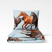 Pościel - Pościel Bawełniana 220X200 Horse - miniaturka - grafika 1