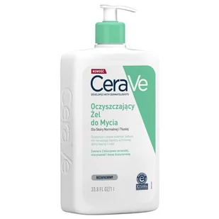 CeraVe CeraVe Cleansers pieniący się żel oczyszczający do skóry normalnej i mieszanej 1000 ml - Kosmetyki do kąpieli - miniaturka - grafika 1