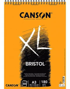 Canson Polska Canson XL Bristol Micro-perforated Pad A4 50a 180g 31078A021 - Szkolne artykuły papiernicze - miniaturka - grafika 1