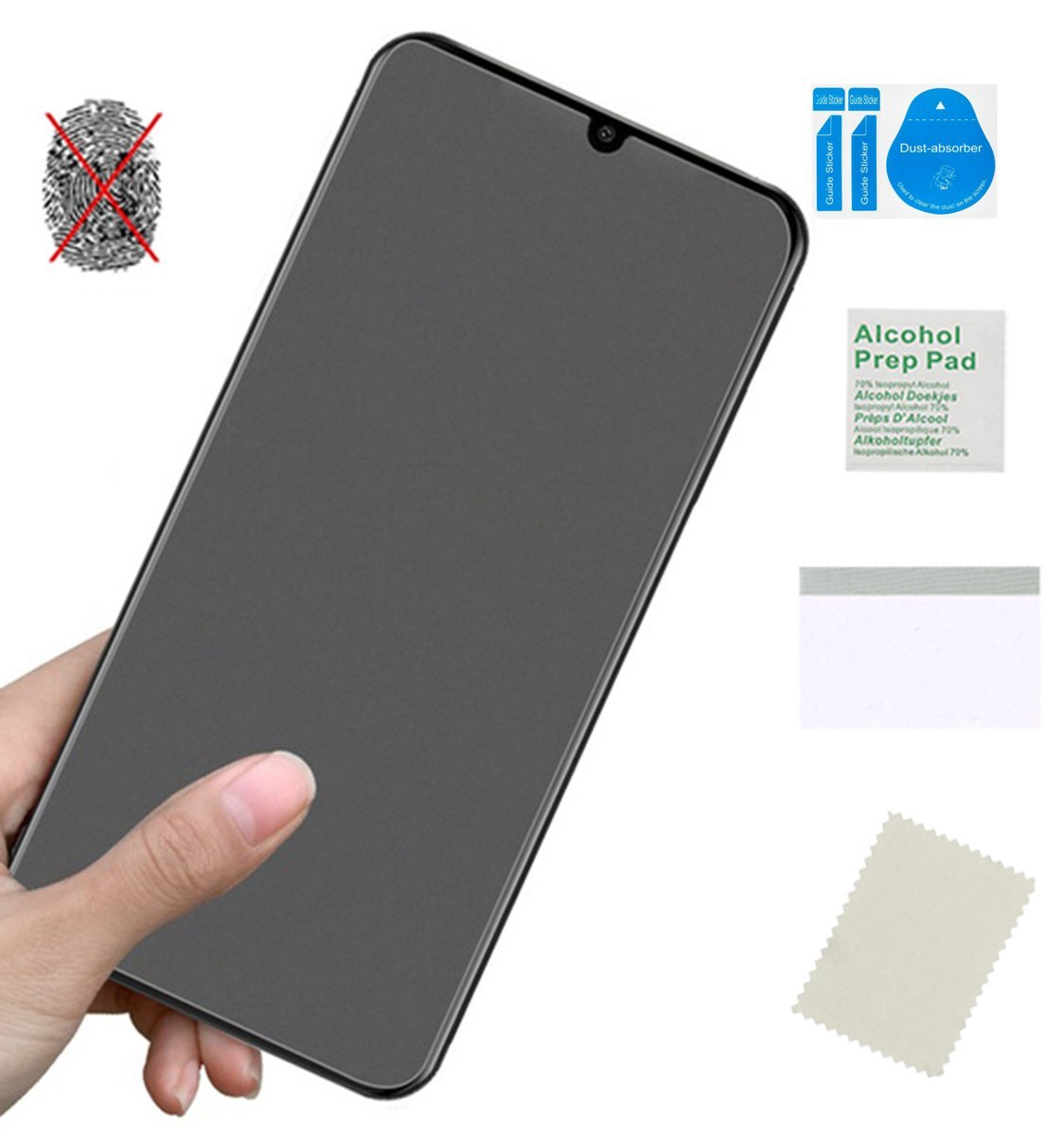 Folia ochronna matowa do SAMSUNG GALAXY A03S hydrożelowa szkło nie pęka TPU