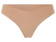 Majtki damskie - esmara® Stringi damskie cięte laserowo, 3 pary (Jasnobrązowy, XS (32/34)) - miniaturka - grafika 1