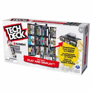 Tech Deck Tech Deck Play & Display SK8 Shop 6060503 - Samochody i pojazdy dla dzieci - miniaturka - grafika 2