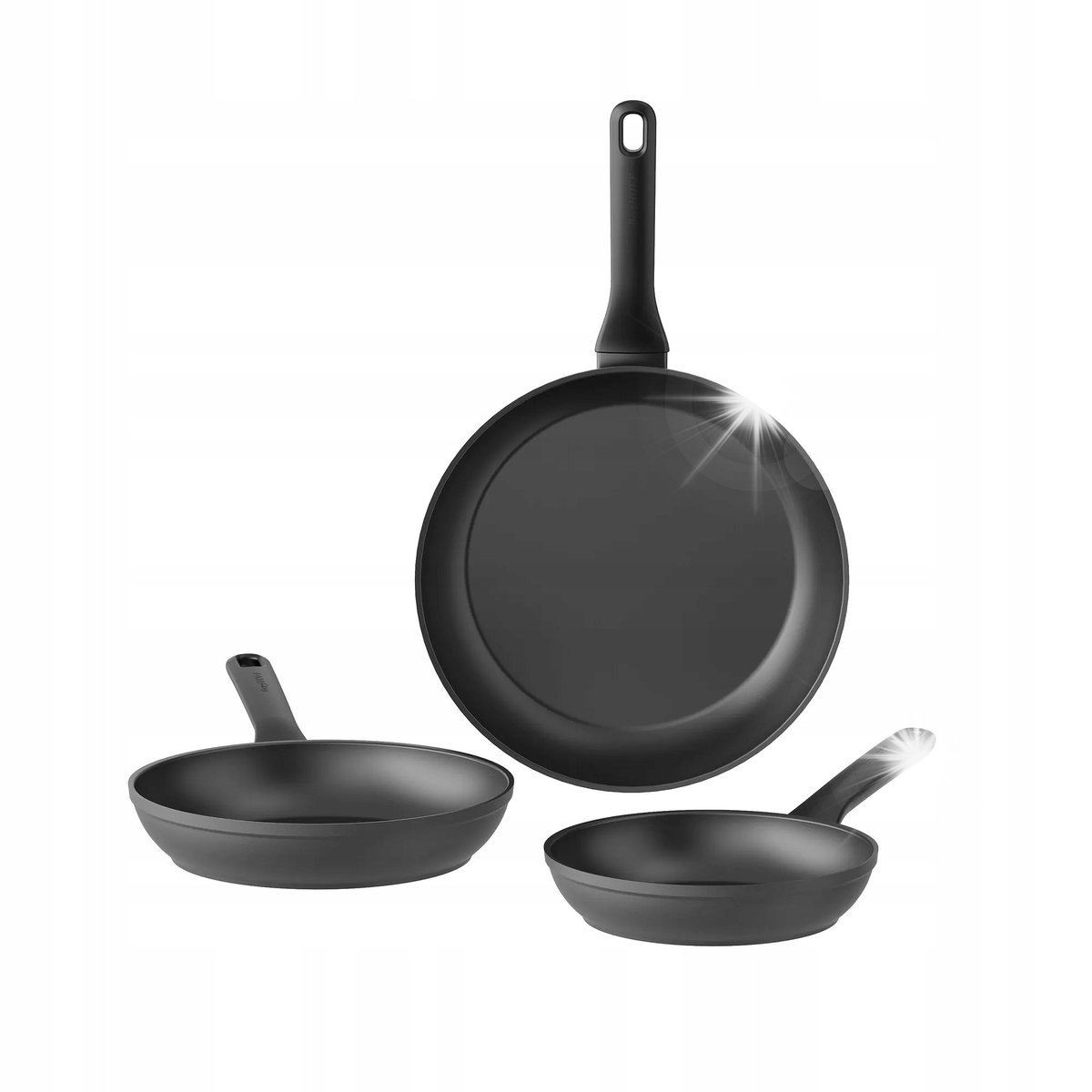Zestaw patelni non-stick BergHOFF Helix Powłoka nieprzywierająca 3 el.