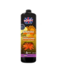 Ronney Ronney BABASSU Oil Energizing Shampoo Szampon do włosów farbowanych i matowych 1000ml 43900-uniw - Szampony do włosów - miniaturka - grafika 1