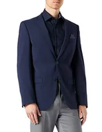 Kurtki męskie - Bugatti Męska kurtka garniturowa 794400-99770, (niebieska 47), rozmiar producenta 56, Blau (Blau 47), rozmiar producenta:56 - miniaturka - grafika 1