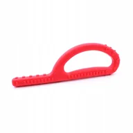 Gryzaki dla dzieci - Gryzak Terapeutyczny ARK GOSHABUNGA z Wypustkami Czerwony Bardzo Miękki - miniaturka - grafika 1