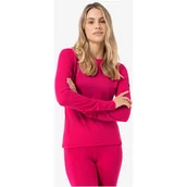 Pozostała odzież narciarska - Koszulka termoaktywna z długim rękawem damska różowa M - miniaturka - grafika 1